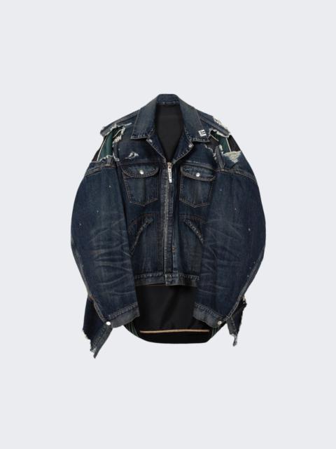 Maison MIHARAYASUHIRO Double Layered Denim Jacket Indigo