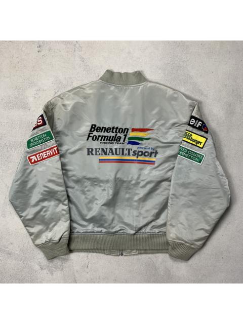 Other Designers Vintage Benetton Formula 1 Racing Team Renault Sport Jacket