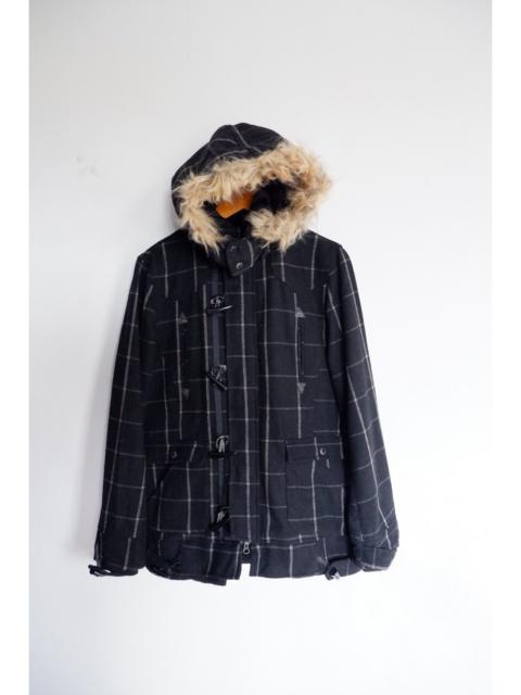 If Six Was Nine - 🔥Archive Semantic Design Fur Wool Duffle Jacket