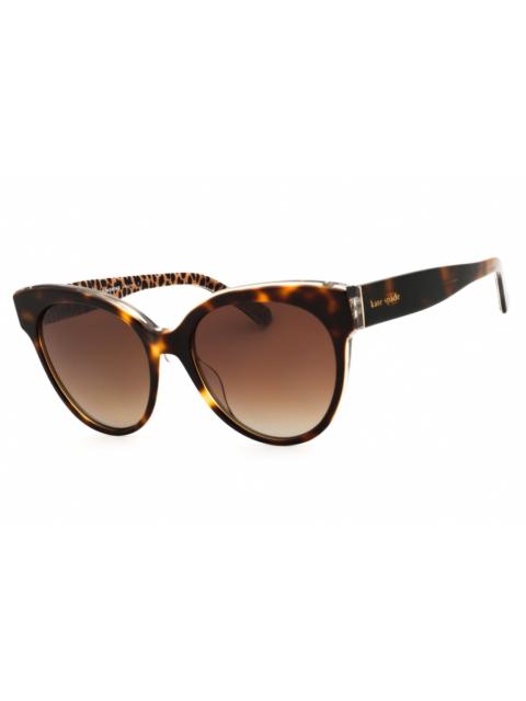 kate spade Kate Spade Ladies Brown Cat Eye Sunglasses AUBRIELLAGS
