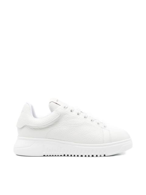 EMPORIO ARMANI Leather sneakers