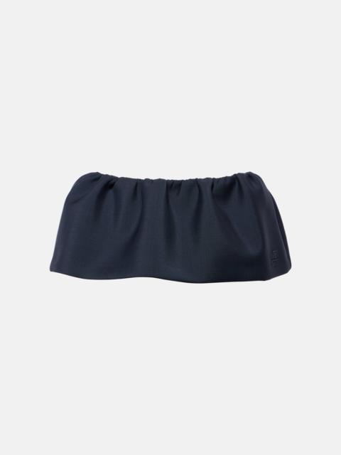 Miu Miu Mohair-blend miniskirt