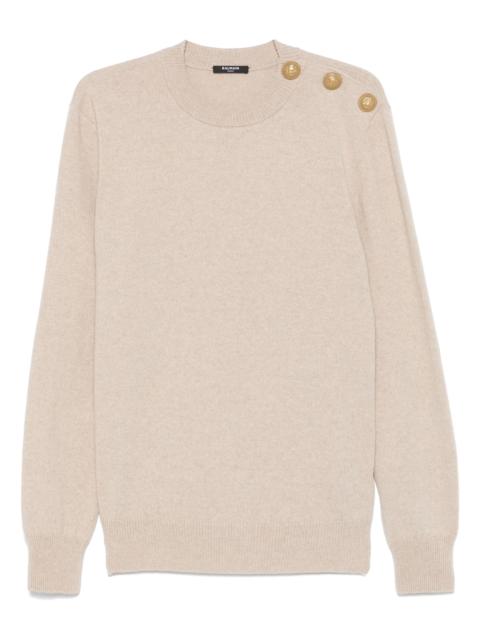 Balmain buttoned sweater