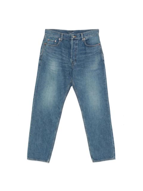 SAINT LAURENT Saint Laurent Blue Denim - Regular & Straight-Leg Jeans Men