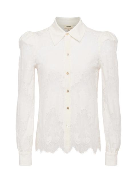 L'AGENCE Jenica Lace Blouse
