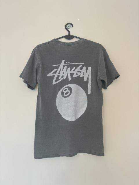 Stussy 8 ball big logo t shirt vintage