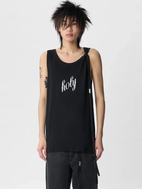 Ann Demeulemeester Seva Printed Standard Tank Top
