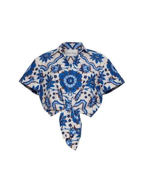 Cara Cara Asbury Top
A Classic Silhouette Adorned With A Tile Print