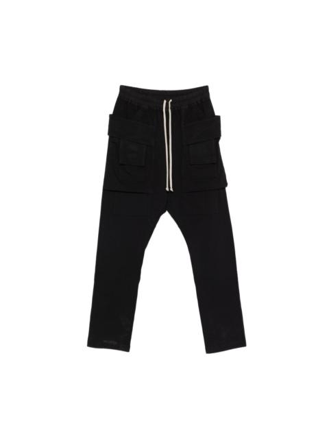 Rick Owens DRKSHDW DRAWSTRING COTTON TROUSERS