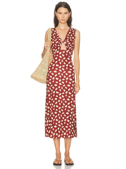 Johanna Ortiz Horizonte Mistico Ankle Dress