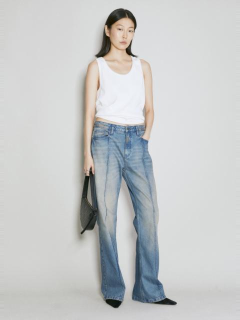 GUESS USA Stained Flared Jeans