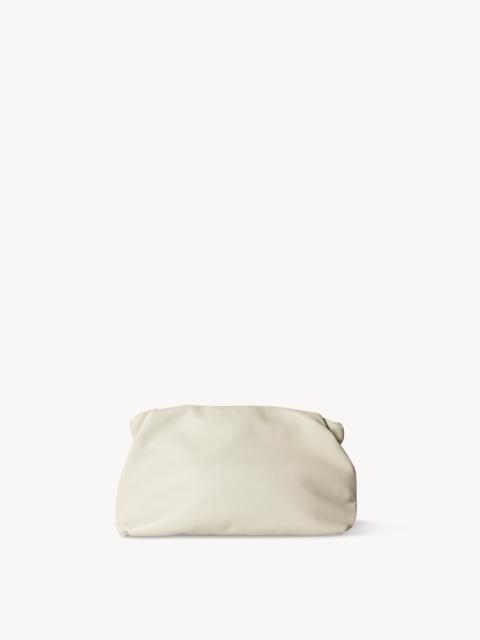 The Row Bourse Clutch Bag in Leather