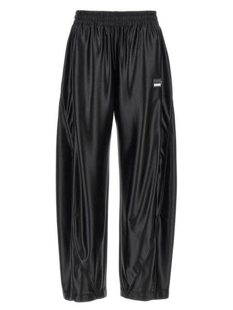 T By Alexander Wang Logo Label Trousers