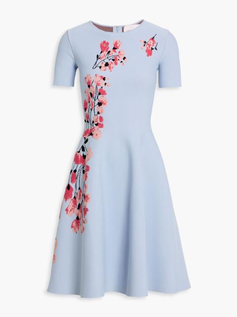 CAROLINA HERRERA Jacquard-knit dress