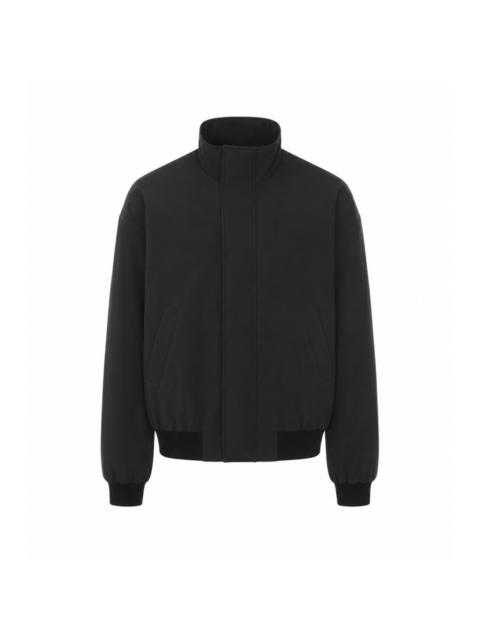 GUCCI Gucci Men Lightweight Silk And Acetate Faille Zippered Jacket