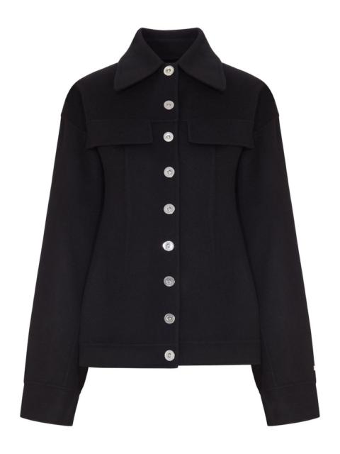 Sportmax Sportmax Women Shaped Overshirt In Pure Wool