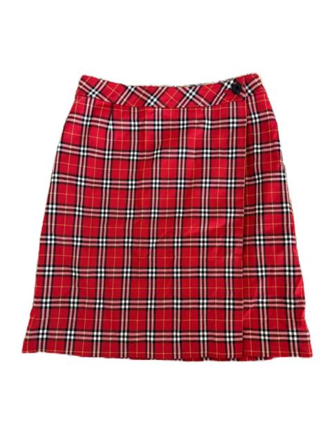 Burberry VINTAGE SEDITIONARIES BURBERRY’S LONDON MINI SKIRT CHECKERED