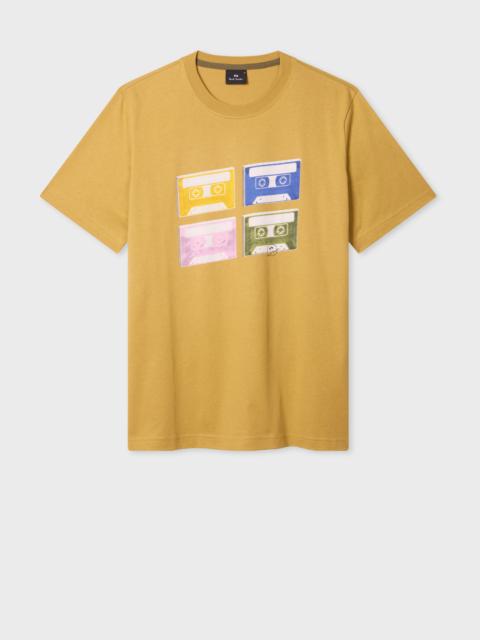 Paul Smith Yellow 'Tapes' Print T-Shirt