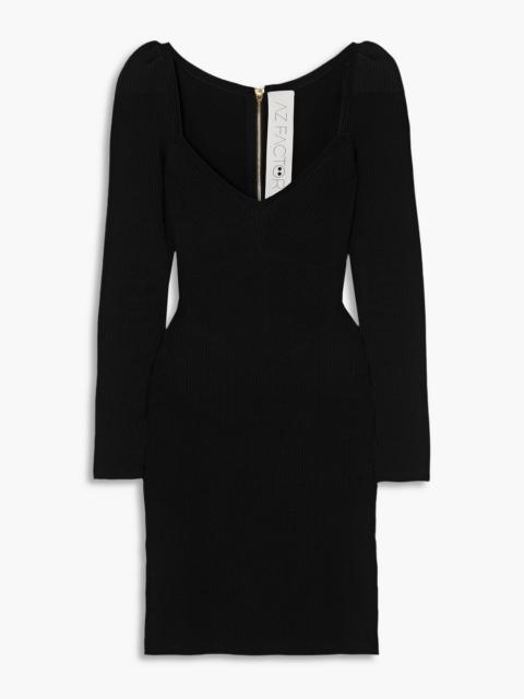 Other Designers MyBody ribbed-knit mini dress