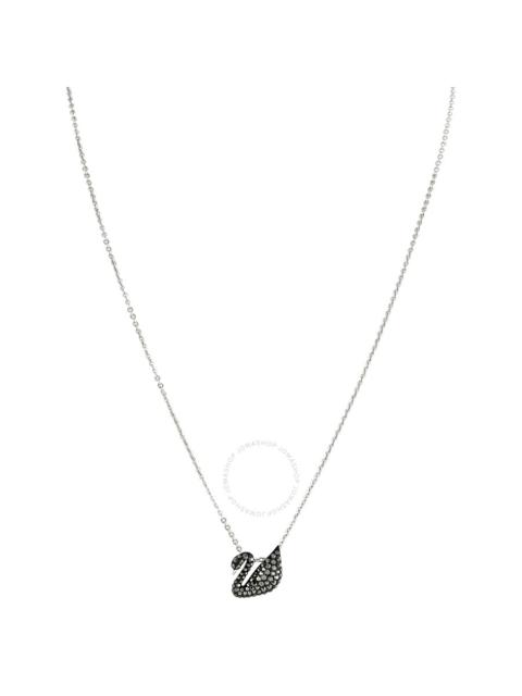 Other Designers Swarovski Iconic Swan Pendant Small Black 5347330