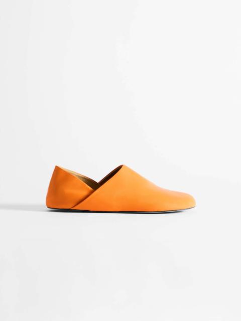 JW Anderson MENS SLIPPER MULES IN ORANGE