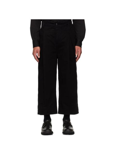 Toogood Black 'The Etcher' Trousers