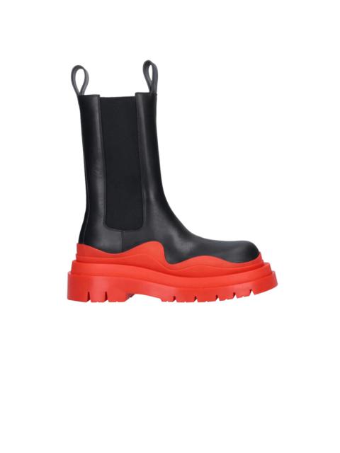 Bottega Veneta Bottega Veneta Wmns Tire Boot 'Black Sunburst'