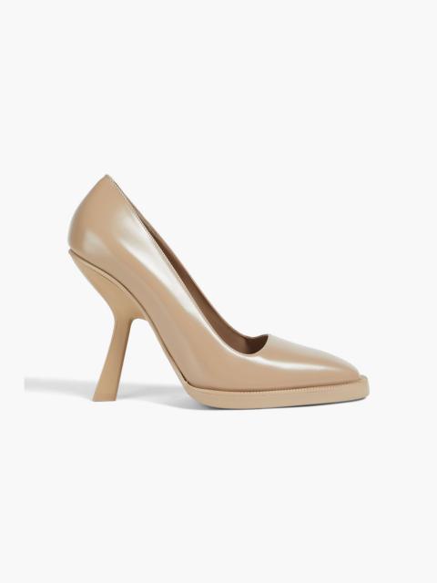 FERRAGAMO Anser leather pumps