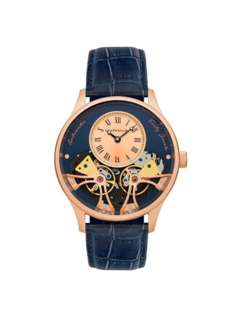 Other Designers Thomas Earnshaw Scientists Faraday Double Barrel Rose Gold-tone Dial Men's Watch ES-8179-09