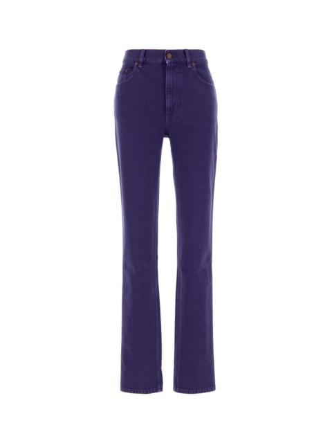 Chloé Chloe Women Purple Denim Jeans