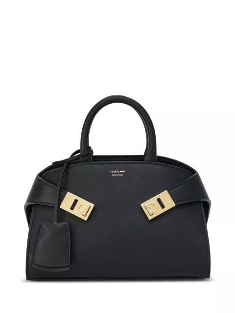 FERRAGAMO Hug Soft Mini Leather Crossbody