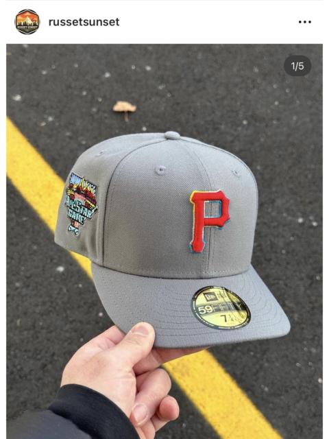 Other Designers New Era - 7 3/4 PiTTSBURGH PiRATES PLAYSTATiON PS1 NEUTRAL MULTi-COLOR