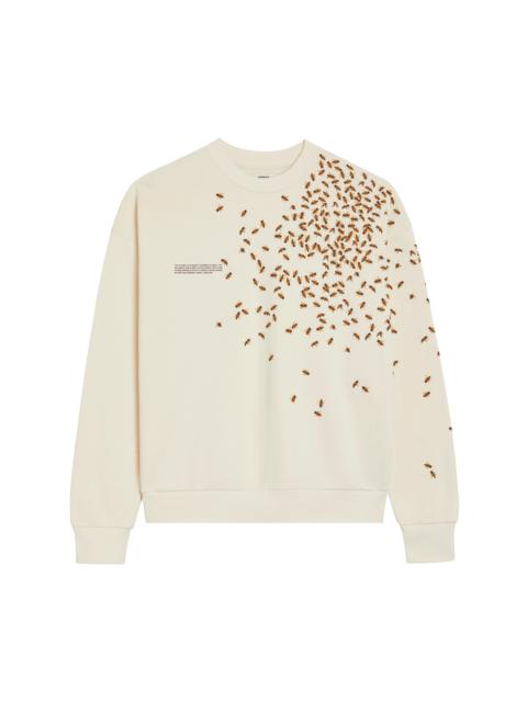 PANGAIA Womens Bee The Change Sweatshirt - Undyed