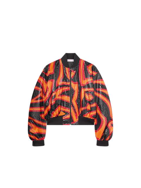 PUCCI Pucci Orange Jackets - Bomber Jackets Women