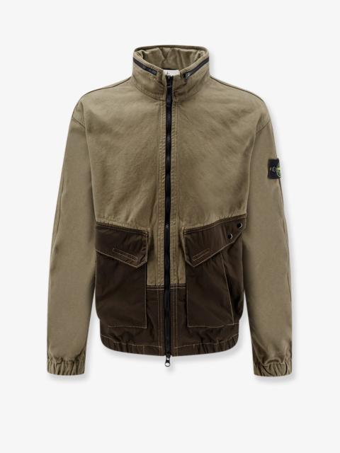 Stone Island Stone Island Organic Cotton Jacket Green Men