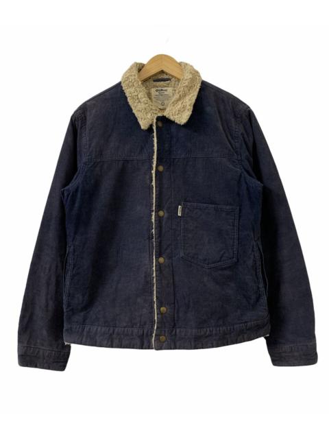 Other Designers Vintage - Oshkosh Classic Corduroy Shearling Trucker Jacket
