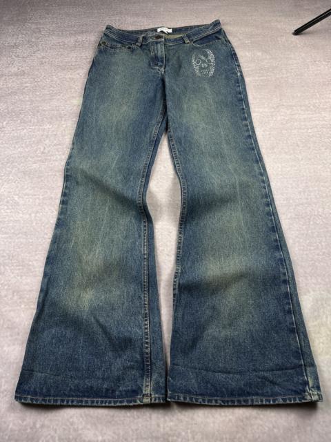 Other Designers Vintage LGB IfSixWasNine Style Mudwash Flared Denim Jeans