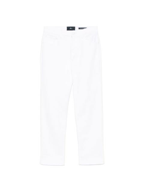 7 For All Mankind Calie Straight Denim Jeans