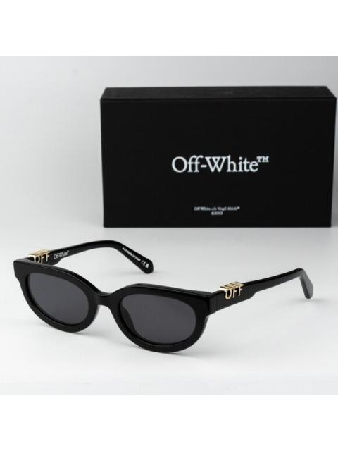 Off-White Off-White SPARKS Women Sunglasses Black Grey Cat Eye OERI13D SPARKS 1007