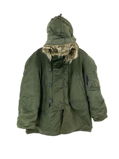 Other Designers Vintage - Alpha Parka Extreme Cold Weather Type N-3B (N) Fur Hoodies