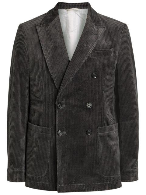 Oliver Spencer Oliver Spencer Double-breasted Corduroy Blazer