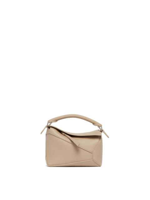 Loewe Beige Mini Puzzle Edge Bag