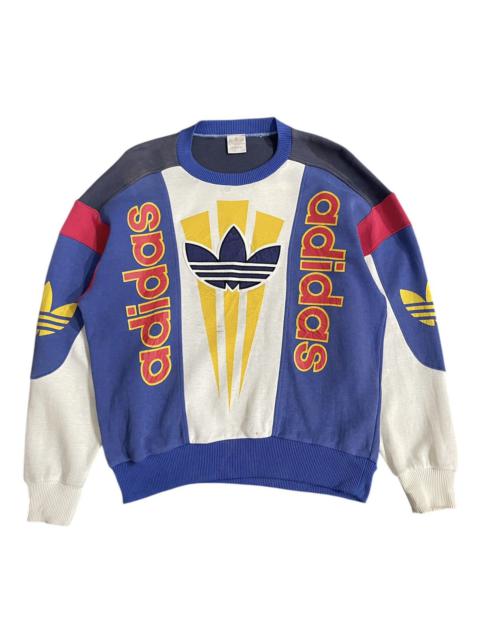 Vintage Adidas Big Logo Multicolor Sweatshirt