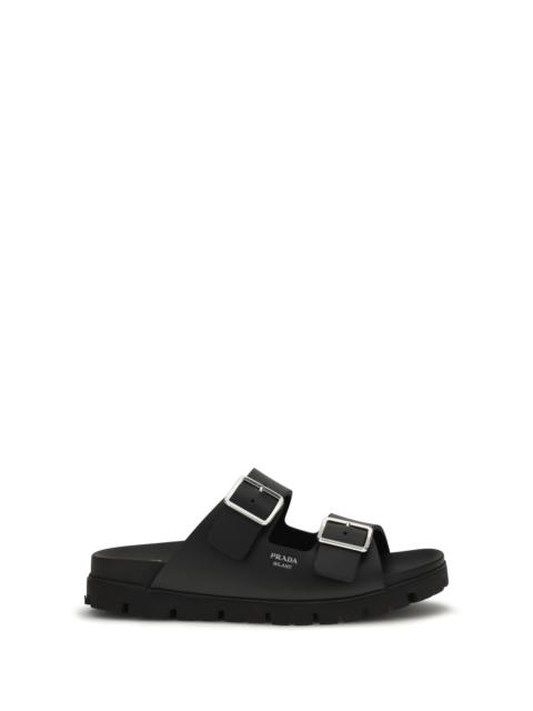 Prada Prada Leather Sandals