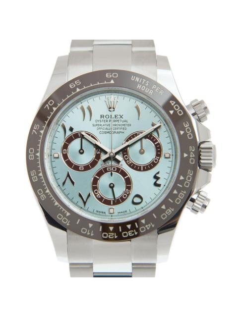 ROLEX Rolex Cosmograph Daytona Chronograph Blue Dial Men's Watch 116506-Arab