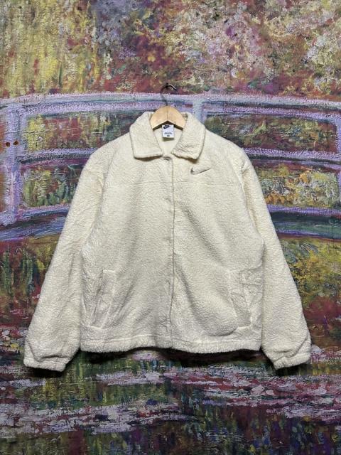 Nike Nike button down sweater fleece