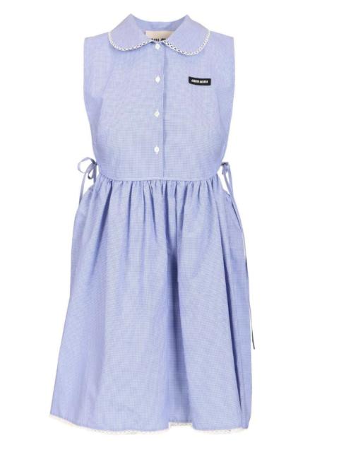 Miu Miu Miu Miu Women Dress In Poplin