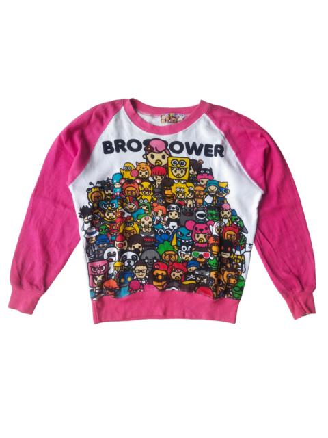 Hysteric Glamour 2000s Bros Products "Bros Power" Pop Culture Sweatshirt