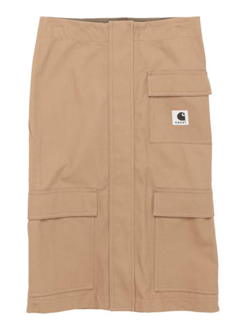 sacai Sacai X Carhartt Wip Women Logo Skirt