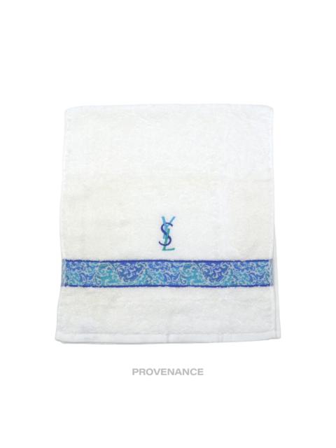 SAINT LAURENT Yves Saint Laurent YSL Hand Towel - White